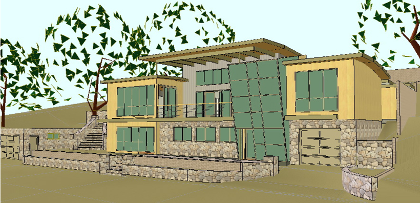 Lakeside Addition & Wholehouse Remodel, ENR architects, Lake Sherwood, CA 91361 - CAD Northwest